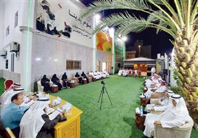 الزهراني والهنيدي وقاسم  يصدحون شعرًا في الأمسية الشعرية السادسة عشرة لجماعة فرقد بأدبي الطائف 