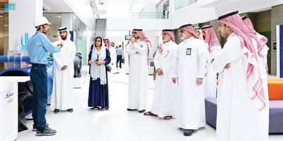 استعراض أداء ومنجزات «موطن الابتكار» ومركز «سبادك» في مركز الرياض للتقنية 