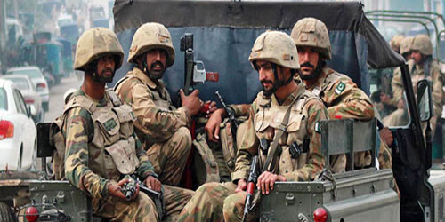 الأمن الباكستاني يحبط عملية إرهابية جنوب باكستان 
