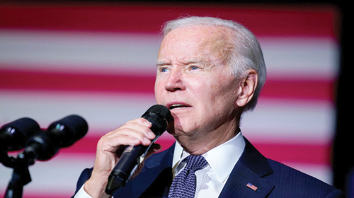 بايدن يعلن نيته الترشح لولاية رئاسية جديدة في 2024 