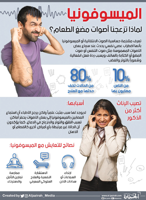 الميسوفونيا.. لماذا تزعجنا أصوات مضغ الطعام؟ 