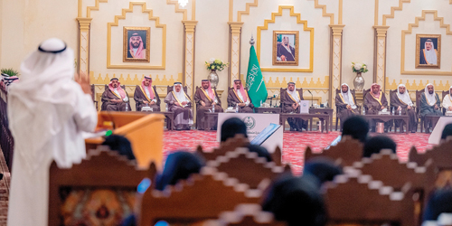  لقطات من الجلسة الأسبوعية لسموه بقصر التوحيد في بريدة