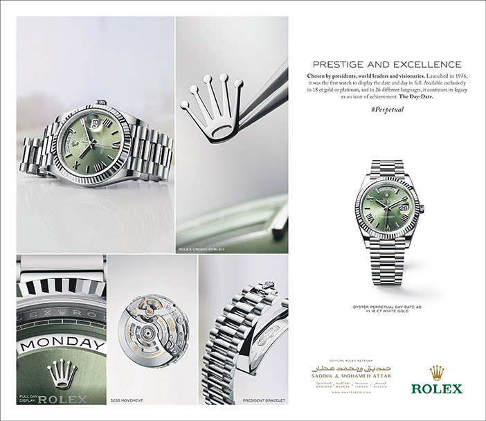 ساعات رولكس من صديق ومحمد عطار 