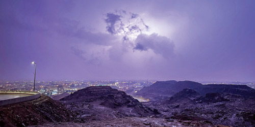  لقطة للأمطار