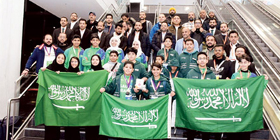 المملكة تحرز المركز الأول في الأولمبياد العالمي للروبوت 
