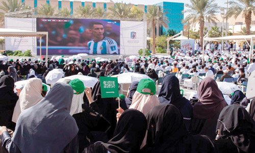 في أجواء مليئة بالوطنية والفرح 