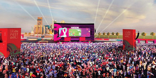 «مهرجان مشجعي FIFA» في الرياض تجربة فريدة لمشاهدة كأس العالم 