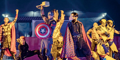 «سوبر هيرو» تروي قصة الأفنجرز وتتيح محاكاة أبطاله 