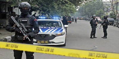 مقتل شرطي بهجوم انتحاري في إندونيسيا 