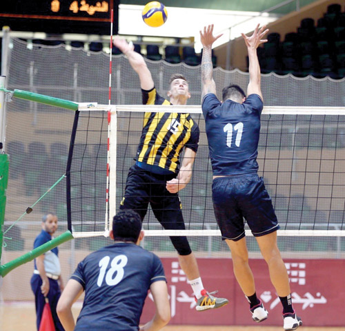 الابتسام والفيصلي في أقوى مواجهات دوري جاهز للكرة الطائرة 