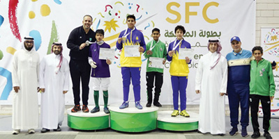 الصبان يتوج أبطال المملكة للمبارزة تحت 15 عاماً 