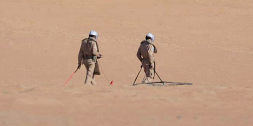 «مسام» ينزع 1028 لغمًا في اليمن 