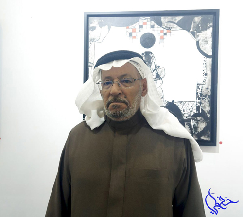  الفنان التشكيلي فايز أبوهريس