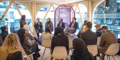 بإيصال صوت الشباب لصُنّاع القرار وقادة العالم 