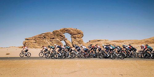 انطلاق منافسات سباق طواف السعودية 2023 ابتداء من 30 يناير حتى 3 فبراير 