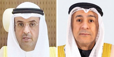 الحجرف يرحب بالأمين العام المعيّن لمجلس التعاون الخليجي جاسم البديوي 