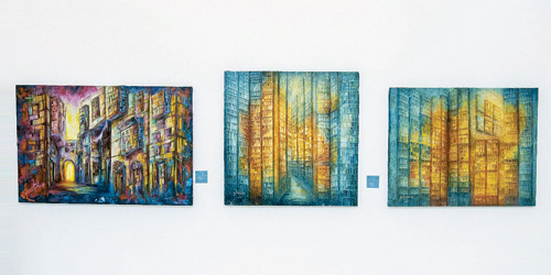 افتتاح معرض إشراقات فنية 2 في جاليري ملتقى الحضارات 