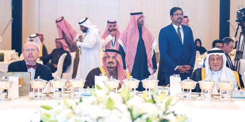  أمير منطقة الرياض خلال حضوره الفعاليات