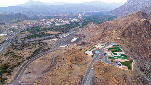 «مطل أضم» السياحي.. إطلالات على معالم المحافظة الطبيعية والأثرية 