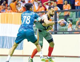 مضر والخليج يتشاركان صدارة ممتاز اليد بعد الجولة 16 