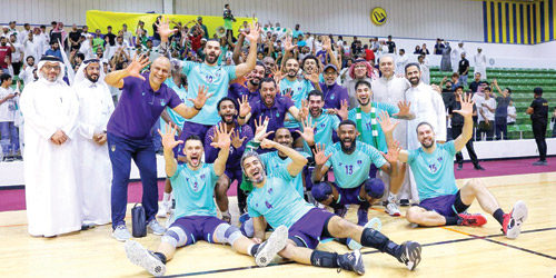 الأهلي رسمياً يحسم دوري «جاهز» للكرة الطائرة بعد تجاوزه النصر.. واليرموك يرافق الترجي للدرجة الأولى 