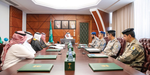 سموه خلال الاستقبال