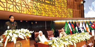 رئيس مجلس الشورى يحضر المؤتمر البرلماني الدولي لـ«اليوبيل» الذهبي لدستور باكستان 