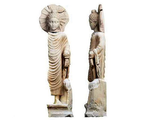 اكتشاف تمثال لبوذا من العصر الروماني بمصر 