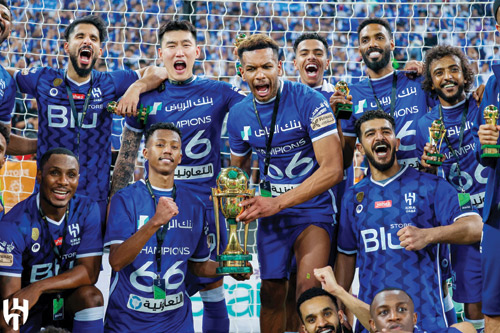 من تتويج الهلال بطلاً لكأس الملك