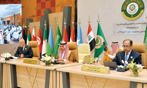 ترأس الاجتماع الوزاري التحضيري للقمة العربية 