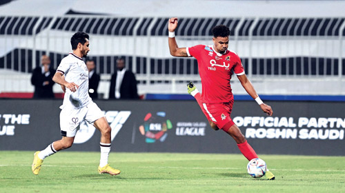 الوحدة منتشٍ بفوزه على الشباب