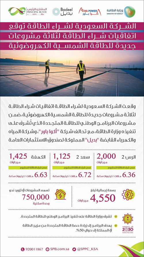 ضمن مشروعات البرنامج الوطني للطاقة المتجددة 