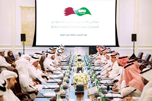 م.الفالح يرأس اجتماع لجنة التنسيق السعودية - القطرية في مجالات الاستثمار والطاقة والبنى التحتية 