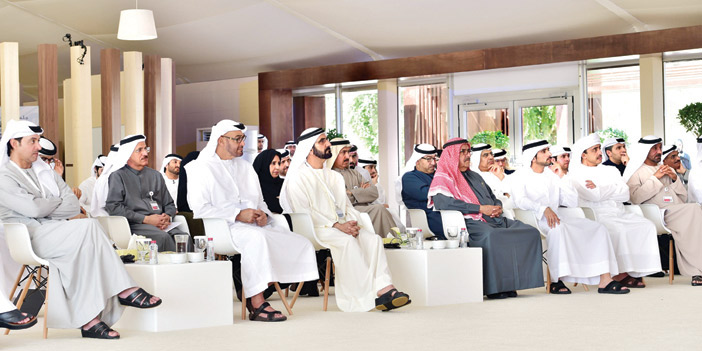  لقطة لإحدى مناسبات قادة الإمارات