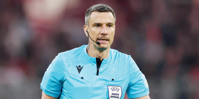 صافرة سلوفينية لإدارة قمة إيطاليا وإسبانيا 