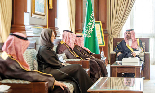 سموه خلال اللقاء