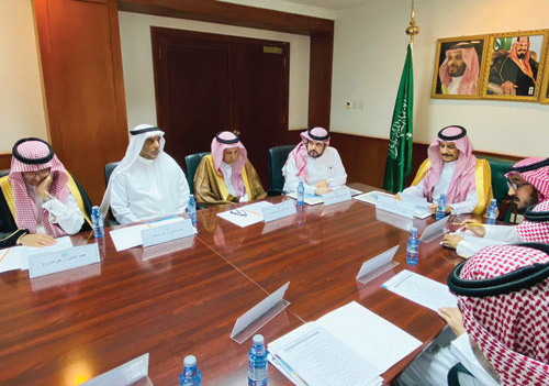 الأمير عبدالرحمن بن عبدالله يترأس الاجتماع