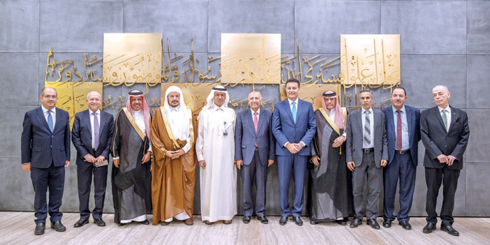 وزير الطاقة خلال لقائه رئيس مجلس النواب الأردني