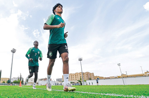 من تدريبات الأخضر