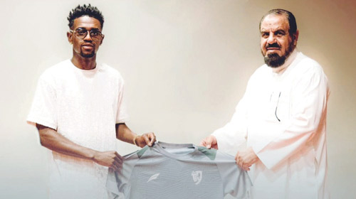  رئيس الطائي بعد التوقيع مع الهولندي ميسيدجان