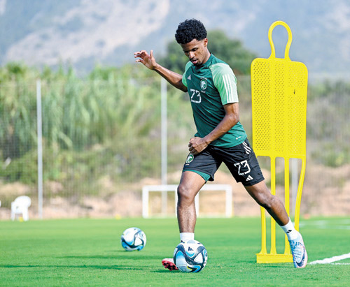 من تدريبات الاخضر