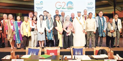 خلال مشاركتها في قمة العلوم لـ«G20» 