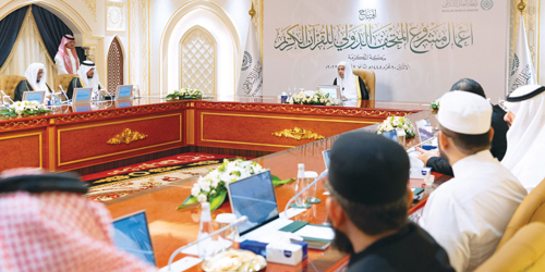 دشن أعمال مشروع المتحف الدولي للقرآن الكريم د. العيسى: 