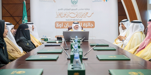  سموه مدشنًا الهوية