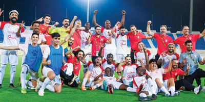 العربي يحافظ على صدارة الدوري.. والقادسية ثاني الترتيب.. والفيصلي يقفز للثالث 