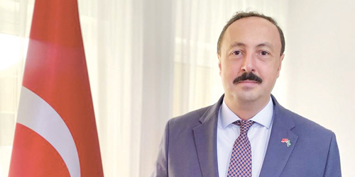  السفير التركي لدى المملكة فاتح أولوصوي