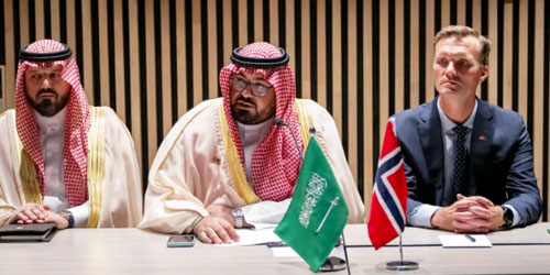 الإبراهيم يشارك في اجتماع الطاولة المستديرة النرويجي السعودي 