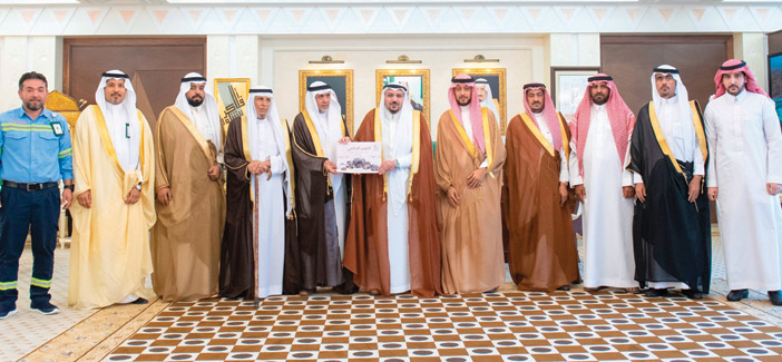 سموه تسلم التقرير