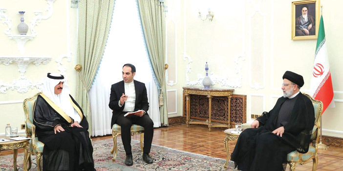 سفير المملكة يقدم أوراق اعتماده لرئيس إيران 