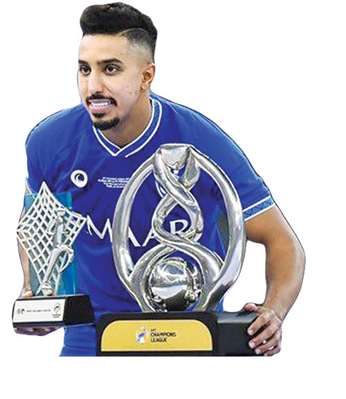  سالم الدوسري.. مرشح لجائزة أفضل لاعب آسيوي